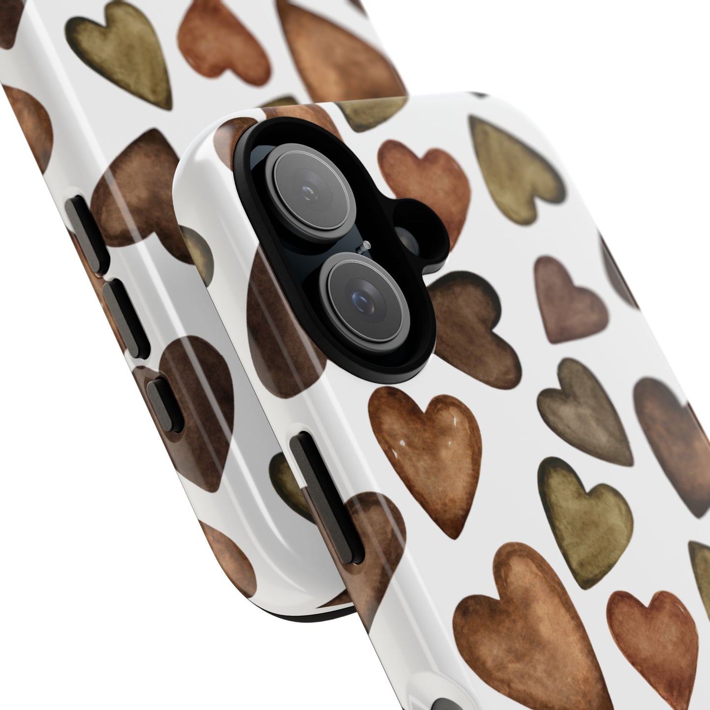 Brown Heart Case