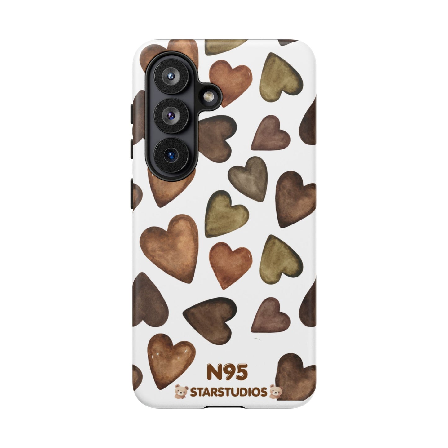Brown Heart Case