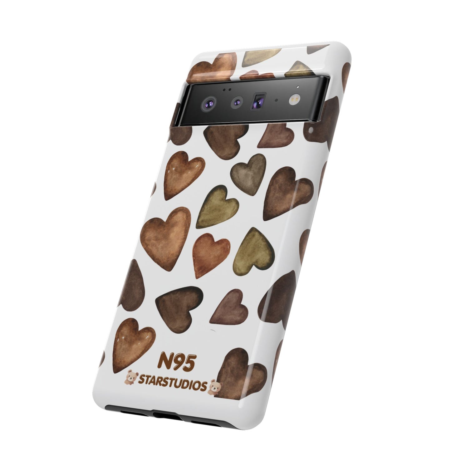 Brown Heart Case